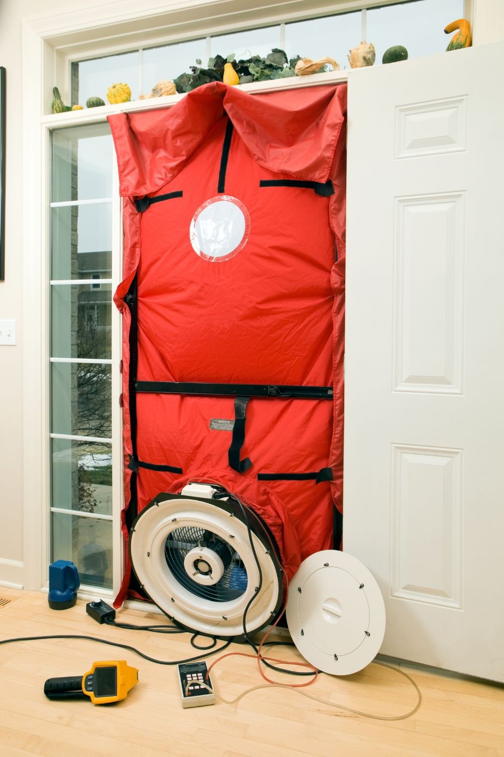 blower door testing in idaho