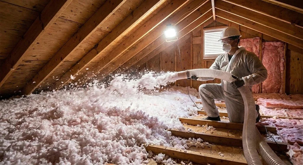 blow in attic insulation